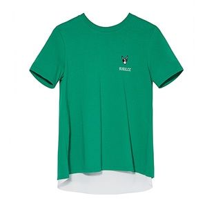 Bubulee Back Slit T-Shirt